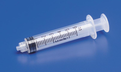 Monoject 3 mL Luer-Lock Syringe