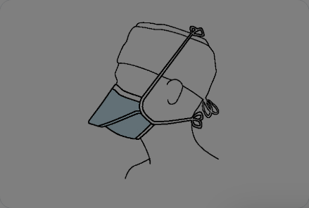 Duckbill Surgical Mask
